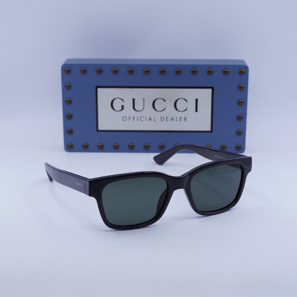 Gucci GG1716S 003 Square Sunglasses - Grey/Grey - Picture 7 of 11